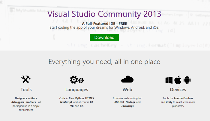 Visual Studio Community