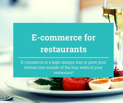 E-commerce for restaurant